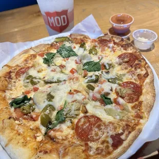 Build your own Mod Pizza