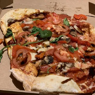 The pizza I was given