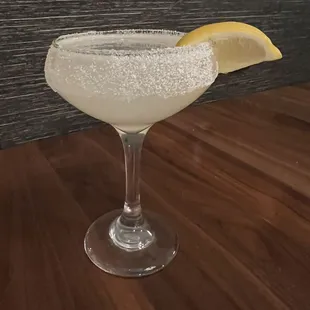 Lemon drop martini