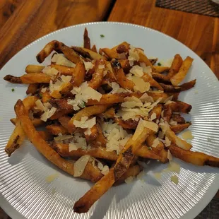 Truffle Fries  Herb Aioli - came with a shot glass of ketchup instead of the herb aioli but still good
