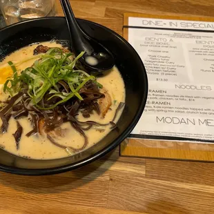Modan Ramen!  House special
