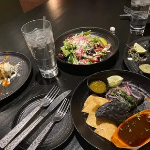 mexican food on a table