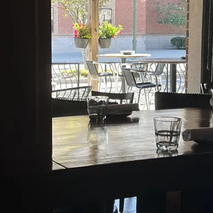 Outside patio