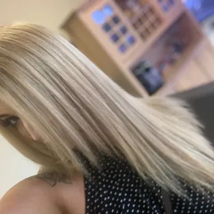 Blonde bombshell...done by Angela
