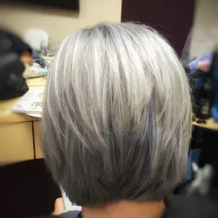 Silver bob