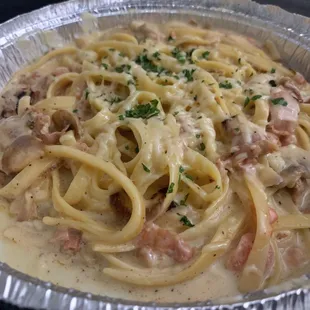 Fettuccini Carbonara