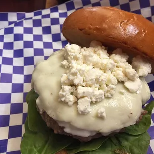 The Greek burger....amazing!!