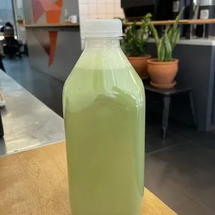Iced Lavender Matcha Latte
