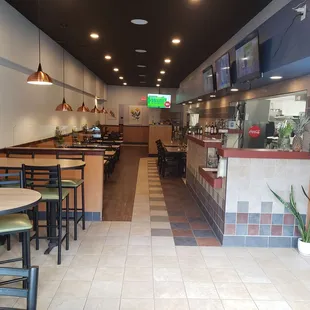 Modern Eats dining room