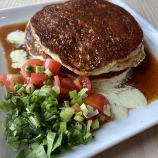Green Chile Corn Cakes