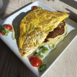 Green Chile Cilantro Corncakes