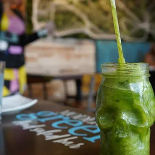Mint lemonade smoothie