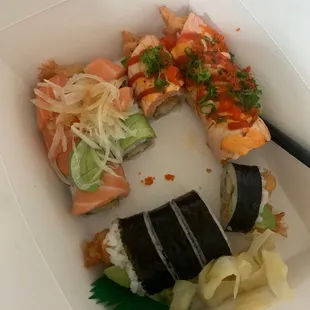 Sushi delivery