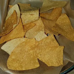 Chips under normal light