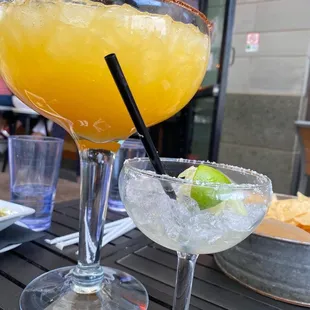 a close up view of a margarita