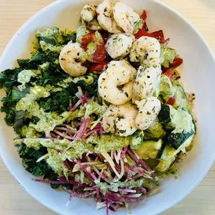 Green Goddess Shrimp