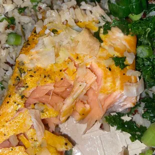 Curry Salmon Bowl