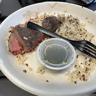 steak, food