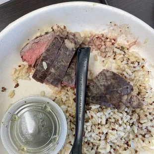 steak, food