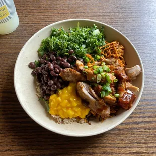 Blackened Chicken Mango Bowl