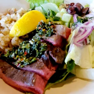 Mediterranean Bowl close up.