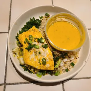 Salmon curry
