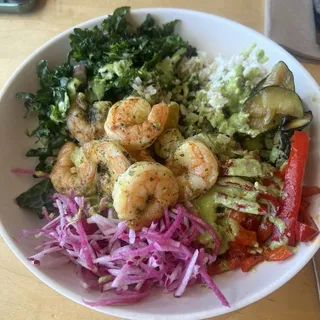 Green Goddess Shrimp