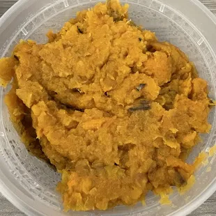 Sweet Potato Mash (side)