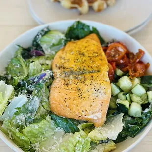 Salmon Caesar Salad
