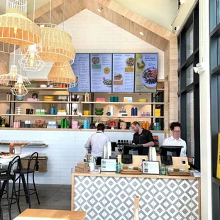 Modern Market Eatery register area.