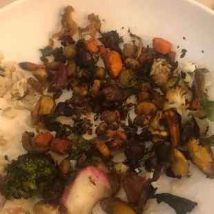 Roasted veggies