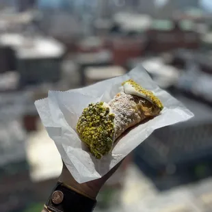 Pistachio Cannoli