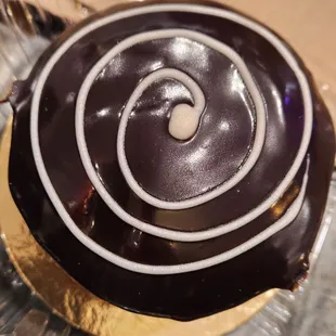 Boston Cream cupcake