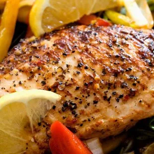 fish, grilled fish, seafood, food, grilled seafood