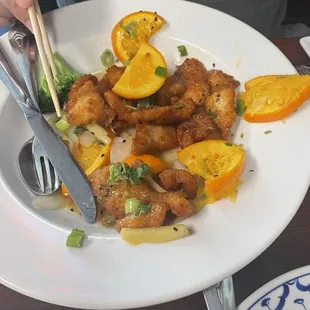 Orange chicken