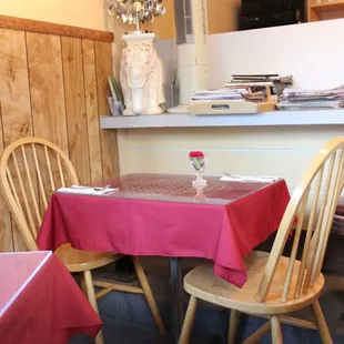 sushi and sashimi, interior