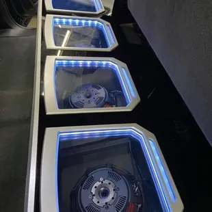 Installed custom audio enclosure with 4 10in Rockford Fosgate P1s!