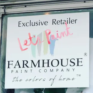 We are now carrying Farmhouse Paint now let&apos;s paint!
