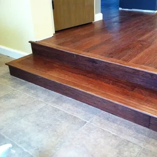 a closeup of a wood floor