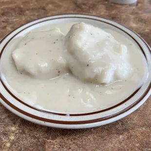 Biscuit with gravy