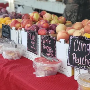 A beautiful summer spread at the market