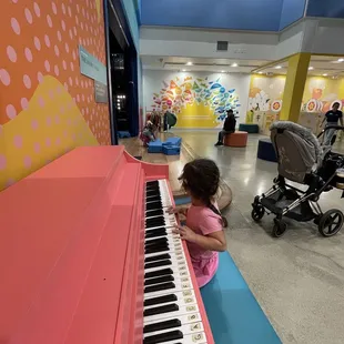 Piano next to the theatre