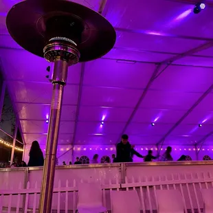 The nighttime ambiance is stellar!