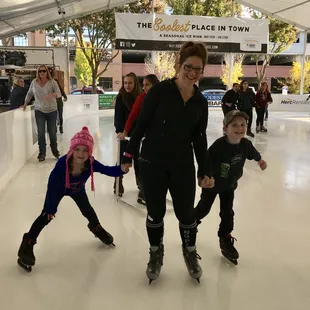 There is such joy in ice skating for all ages.