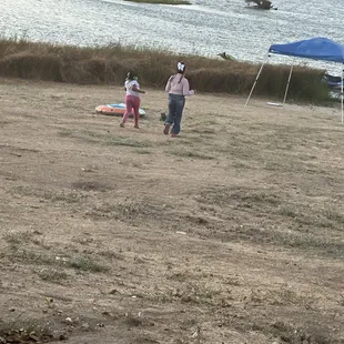 My kids had a time in the water