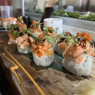 Custom roll. Just let chef know what you like and he will whip something up.