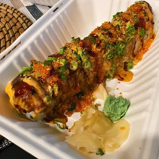 Spicy Salmon Skin Roll