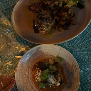 Birria Lasagna and Chicken