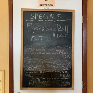 Today's special