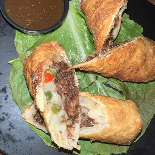 Oxtail Egg Rolls